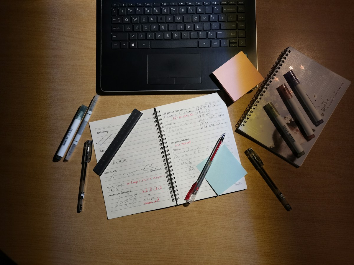 Caderno e notas para uma candidatura